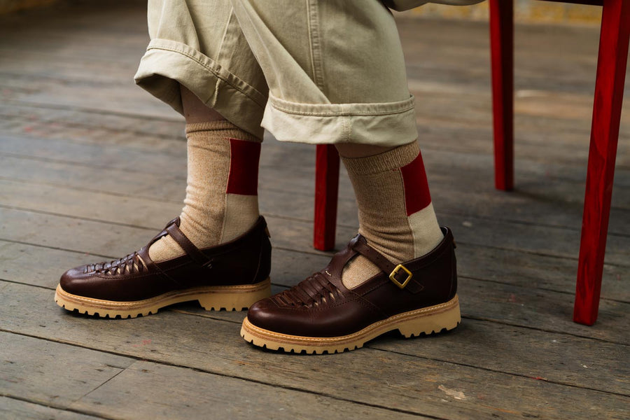 Organic Cotton Socks | Red