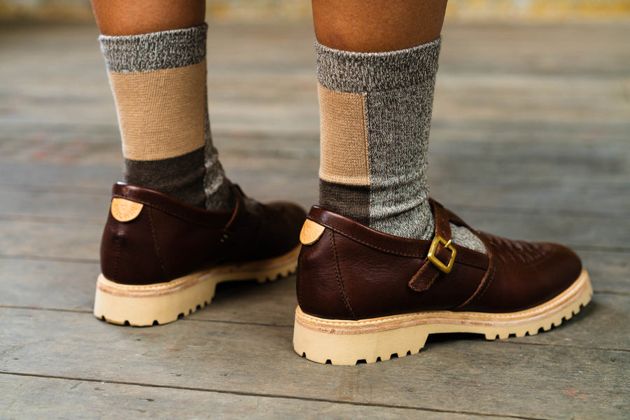 Organic Cotton Socks | Coffee