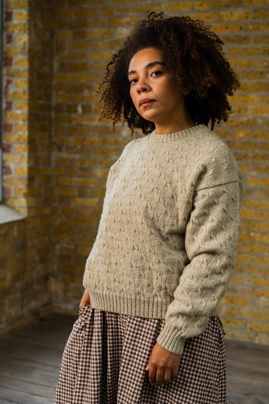 Kiss Cable Jumper | Natural