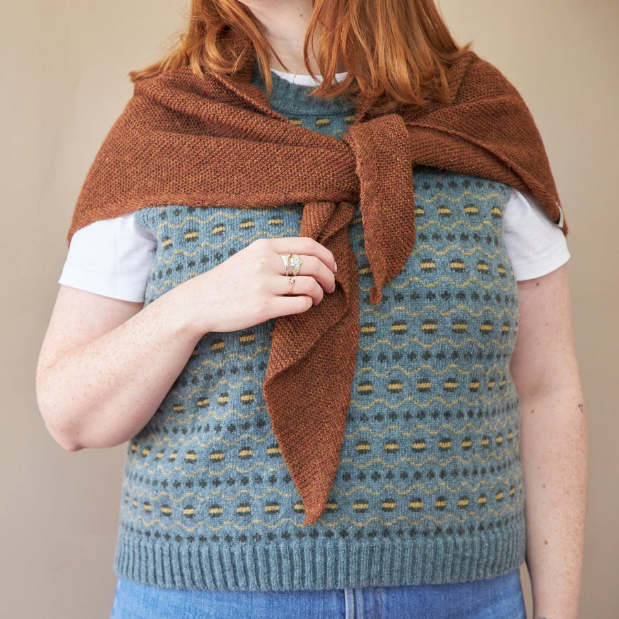 Triangle Scarf | Cinnamon