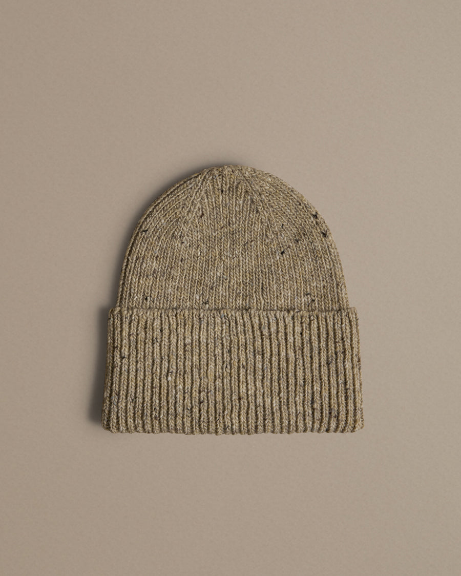 Unisex Donegal Beanie | Oatmeal