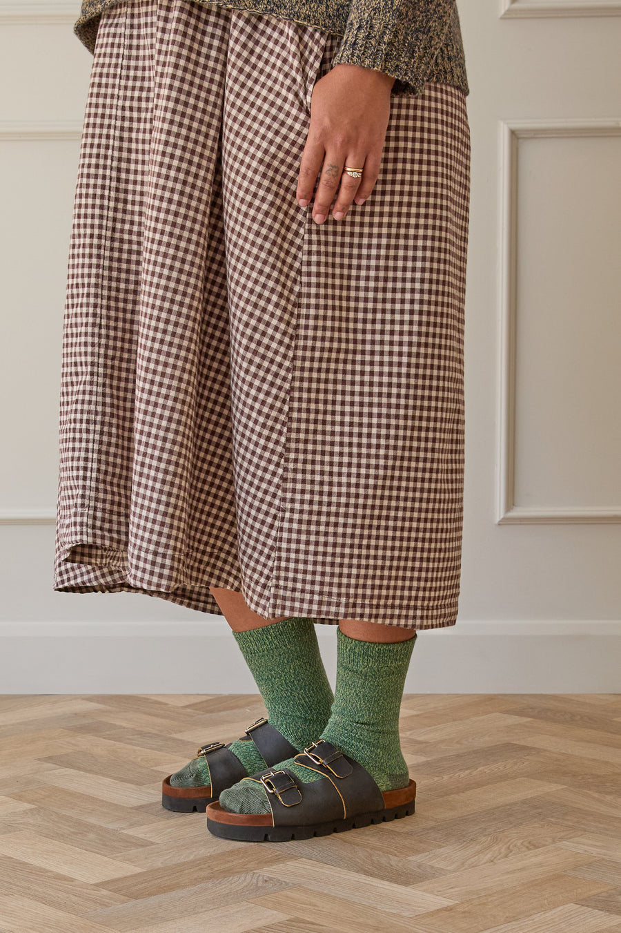 Fine Merino Wool Socks | Green