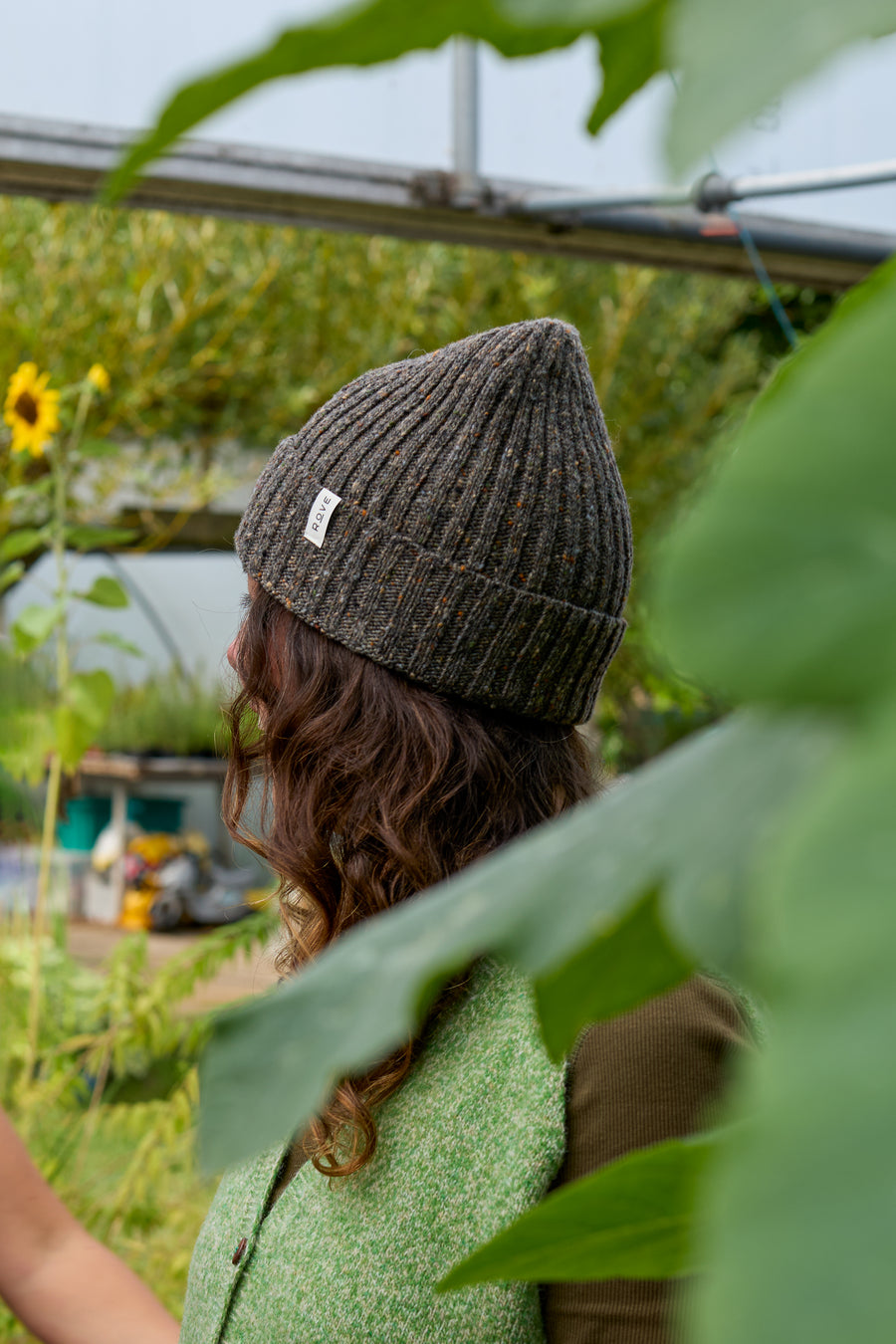 Unisex Donegal Beanie | Grey Fleck