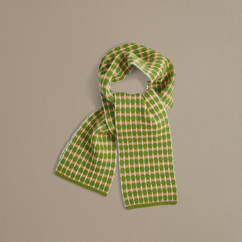 Boro Scarf Matcha Green