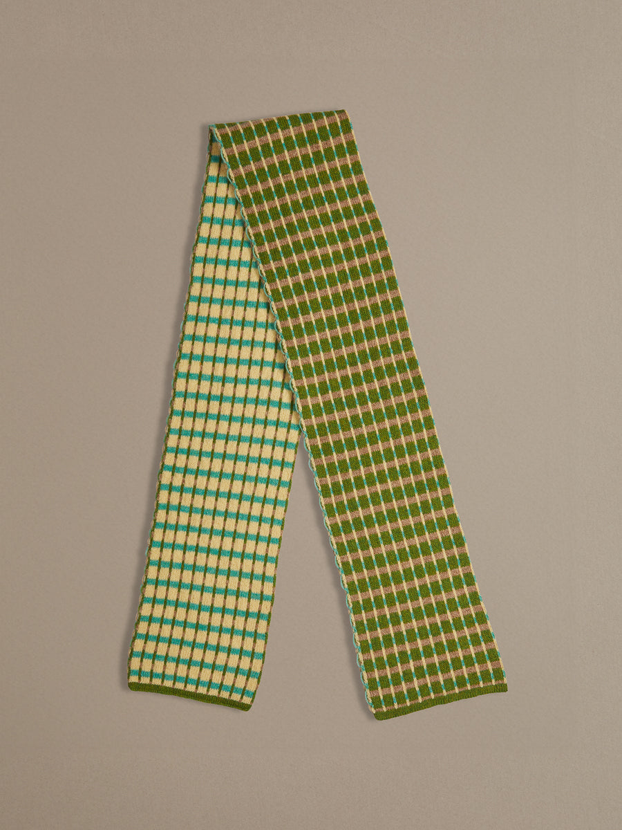 Boro Scarf Matcha Green