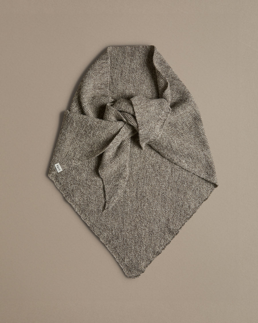 Triangle Scarf | Mushroom Marl