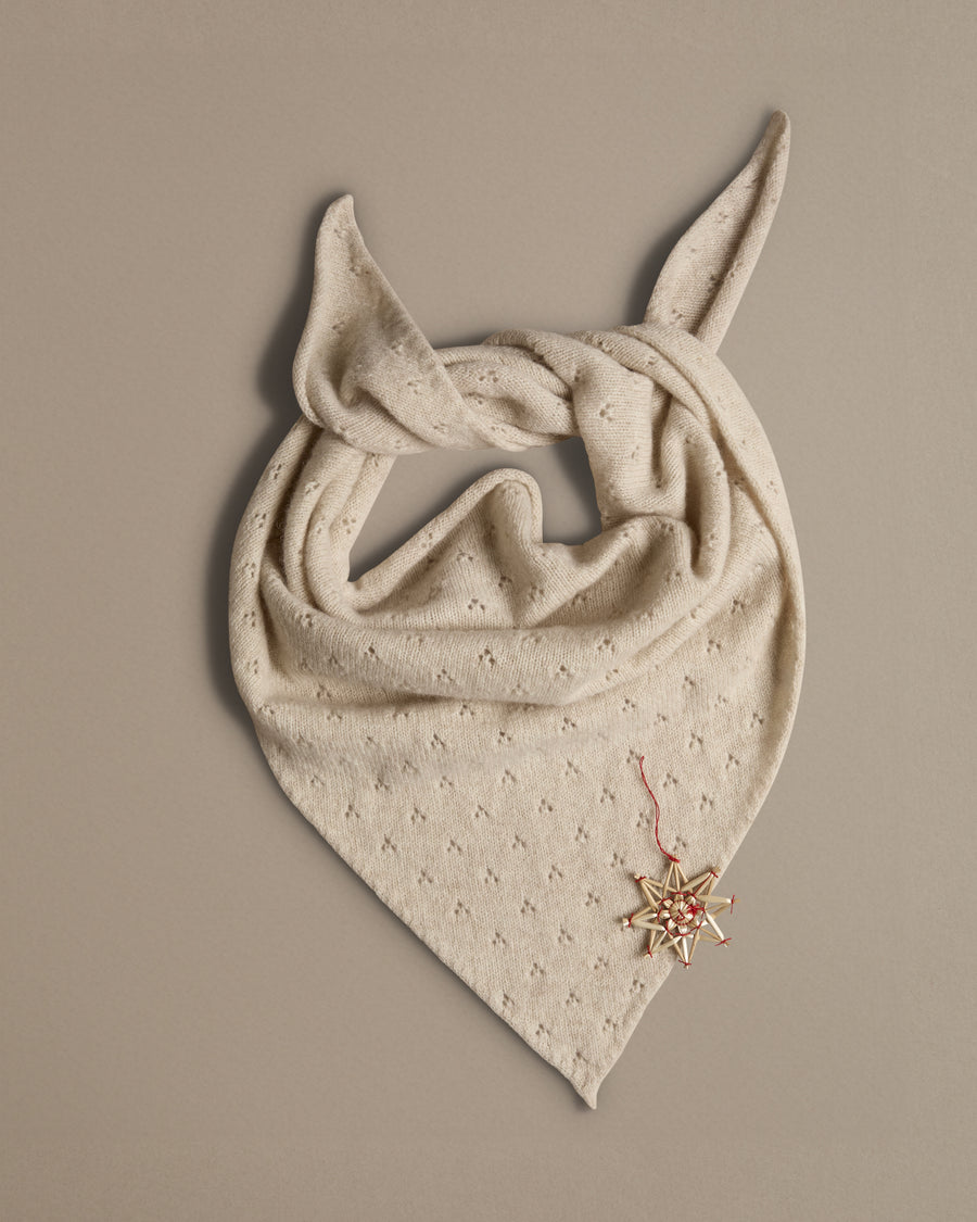 Pointelle Neckerchief | Seashell