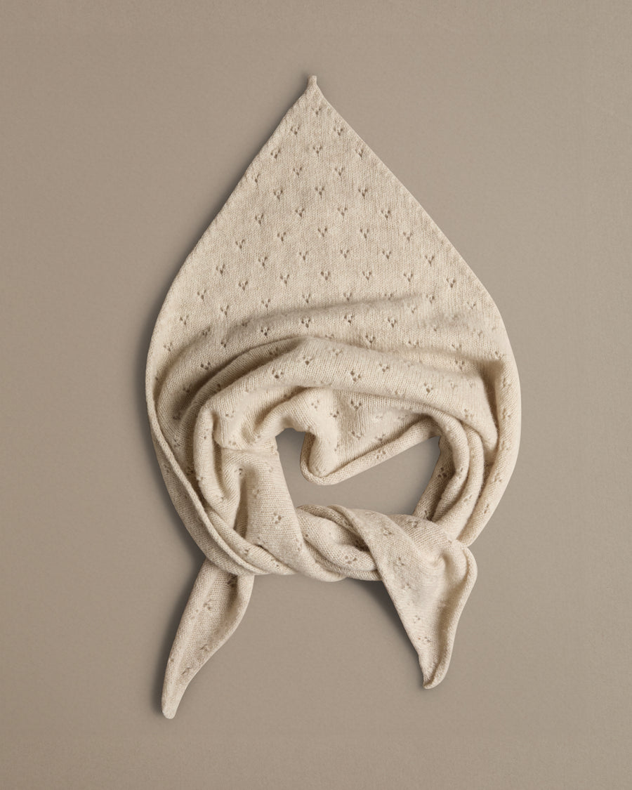 Pointelle Neckerchief | Seashell